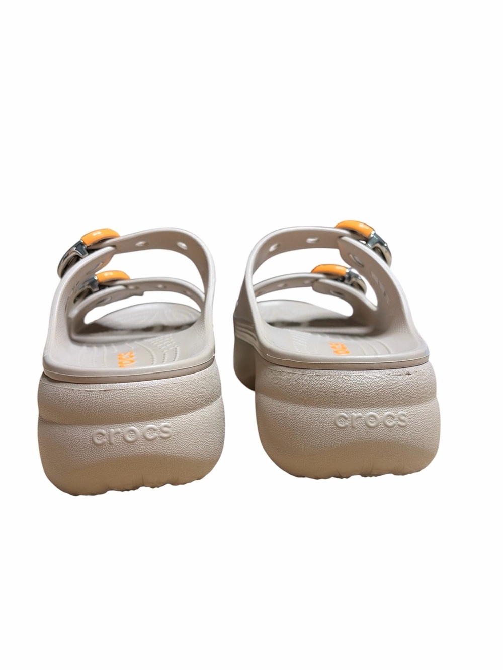 Crocs Women's Saturday Platform Dipped Buckle Sandal Size 10 in Dulce - Picture 5 of 16